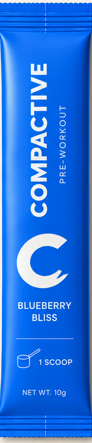 Compactive Blueberry Bliss pre-workout sachet
